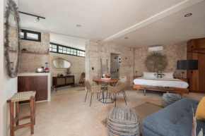 Coco - Elegant studio with Rooftop with pool and Beach club access